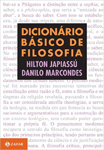 Dicionário básico de filosofia - 4. ed. / 2006