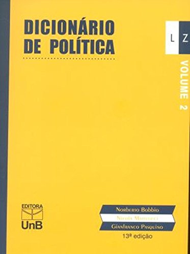 Dicionário de política, v. 2 - 13 ed. / 2007